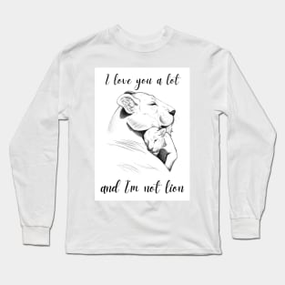 Mother’s Day Lions Long Sleeve T-Shirt